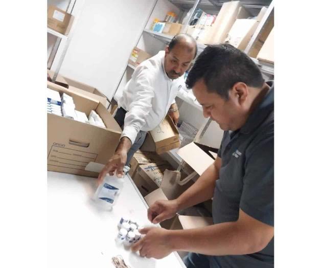 Arriba medicamento básico a centros de salud