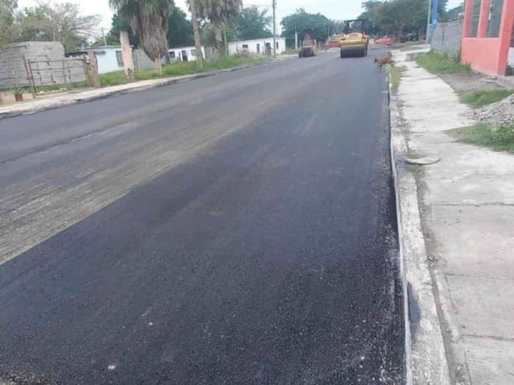 Terminan reencarpetado en la colonia Ribereña Terminan reencarpetado en la colonia Ribereña