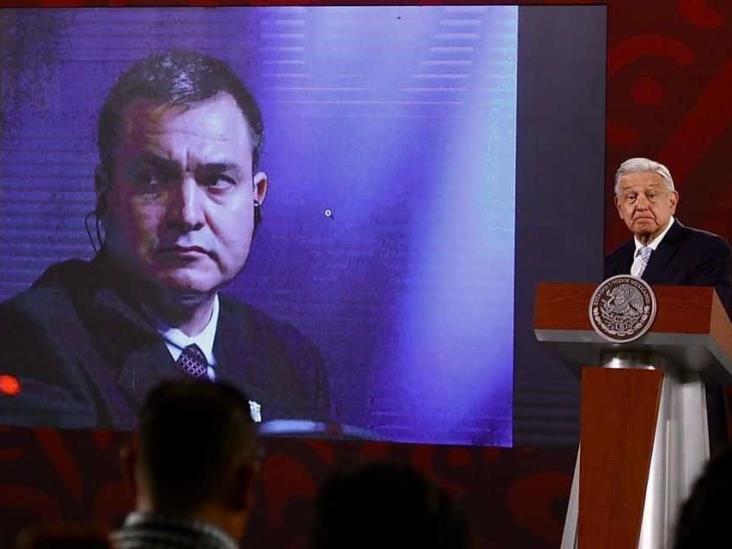 Pide AMLO exhibir relaciones de García Luna con EU Pide AMLO exhibir relaciones de García Luna con EU