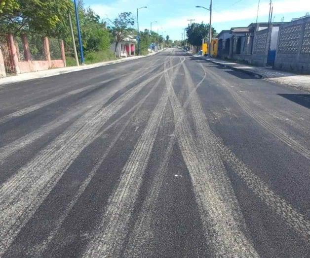 Suman dos calles más a programas de pavimentación