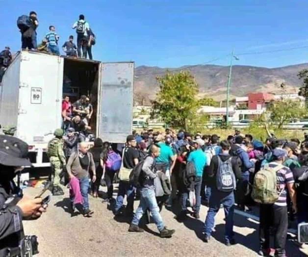 Aseguran a 250 migrantes en Chiapas