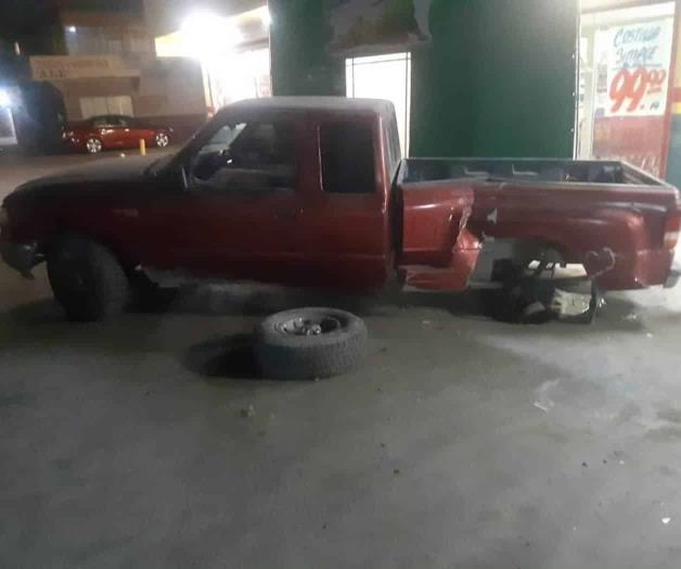 Sufre adulto mayor lesiones tras ser chocado