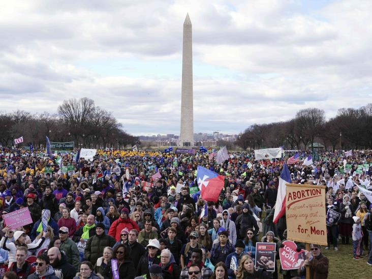 Marcha presiona para más límites al aborto Marcha presiona para más límites al aborto