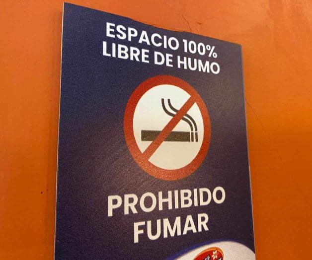 Acatan ley antitabaco o habrá sanciones Acatan ley antitabaco o habrá sanciones