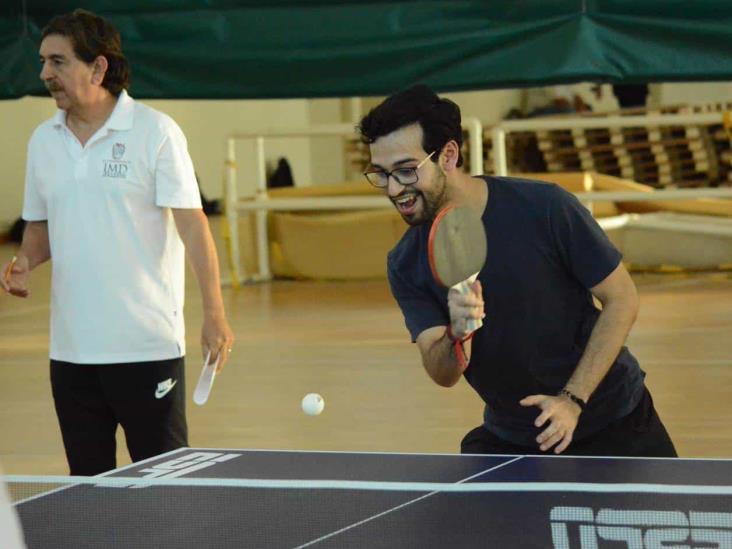 Arman selectivo local para el tenis de mesa Arman selectivo local para el tenis de mesa