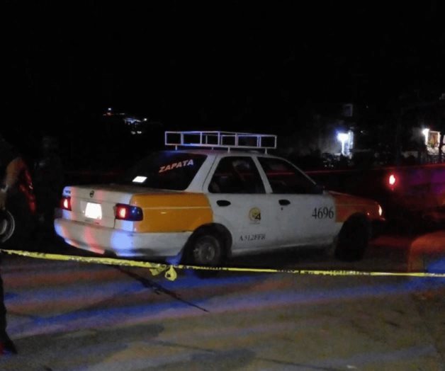 Hallan dos cadáveres dentro de taxi en Acapulco