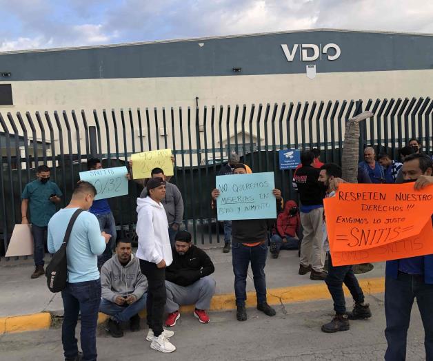 Trabajadores paran maquila Trabajadores paran maquila