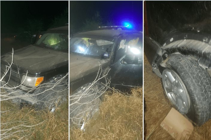 Aparatosa volcadura en carretera Ribereña