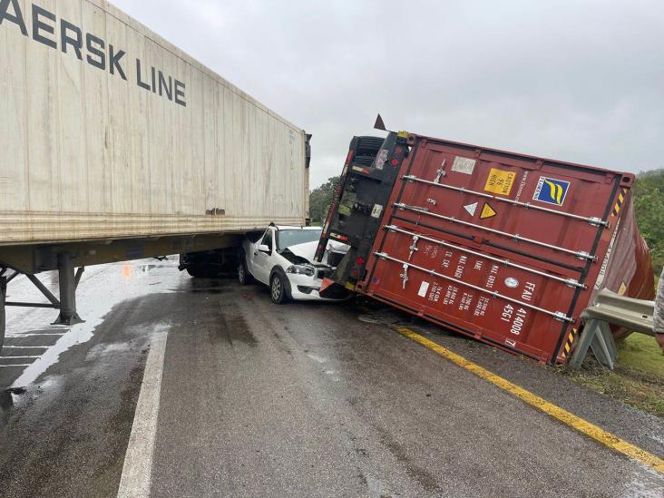 ¡Sale vivo de puro milagro en carreterazo! ¡Sale vivo de puro milagro en carreterazo!