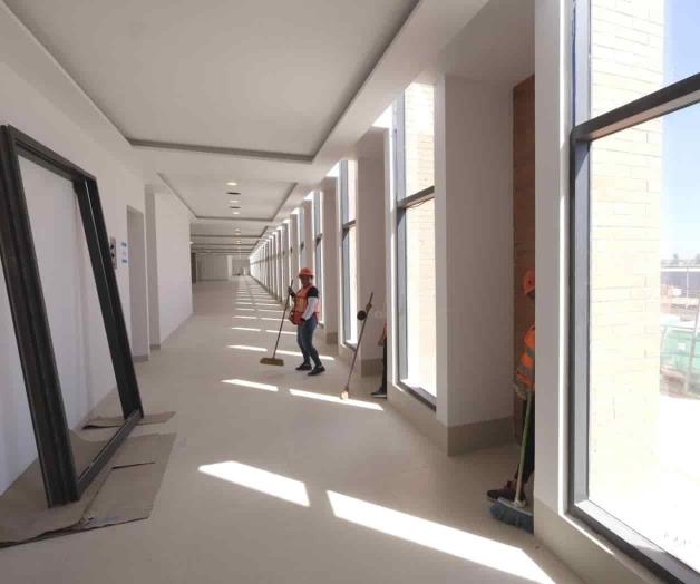 Terminarán en septiembre Hospital Civil de Oriente