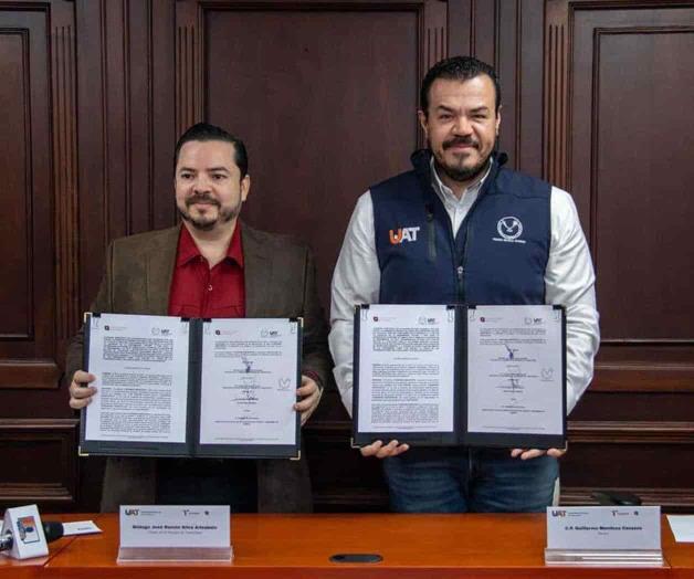 La UAT y Comisión de Energía firman convenio energético