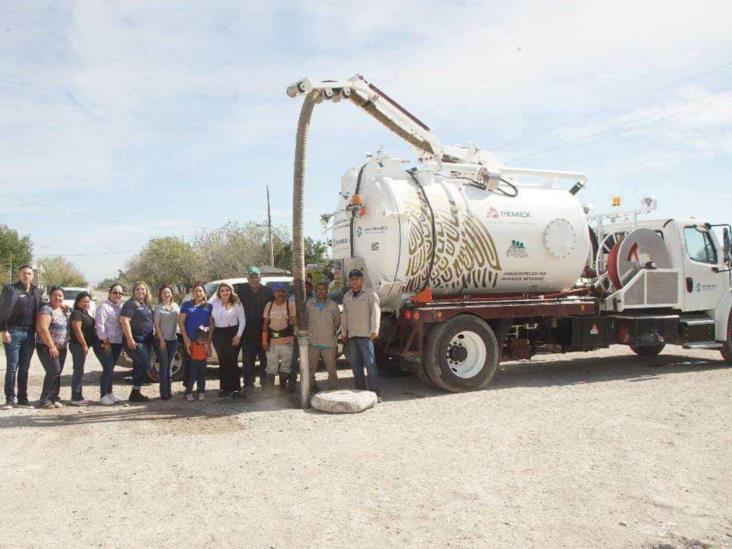 Desazolva camión vactor red de drenaje sanitario en San Fernando Desazolva camión vactor red de drenaje sanitario en San Fernando
