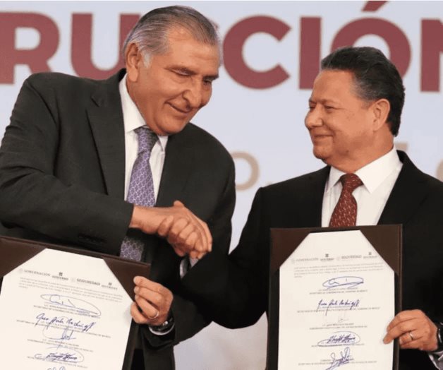 Segob y gobierno de Hidalgo firman convenio para combatir huachicol