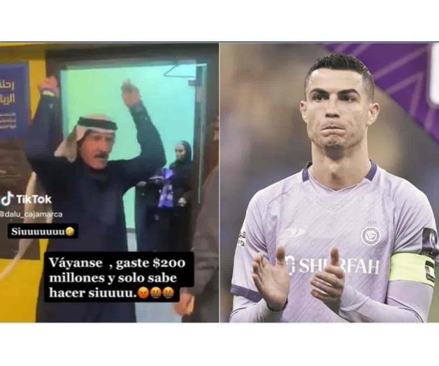 Jeque del Al-Nassr explota contra CR7: Sólo sabe decir Siiuuu