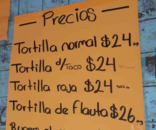 Continúa en vilo aumento a la tortilla