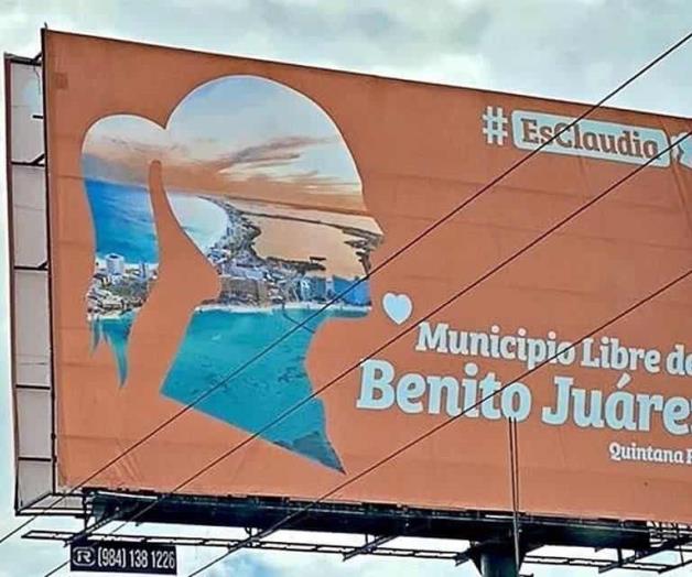 Pagaron diputados $34 mil por cada espectacular de Sheinbaum 