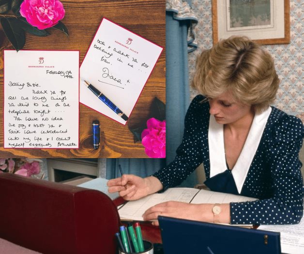 Subastan cartas de Lady Di