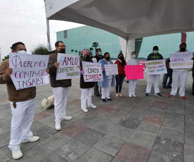 Trabajadores de ISSSTE demandan la basificación