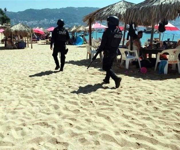 Vigilan playas de Acapulco tras ejecuciones