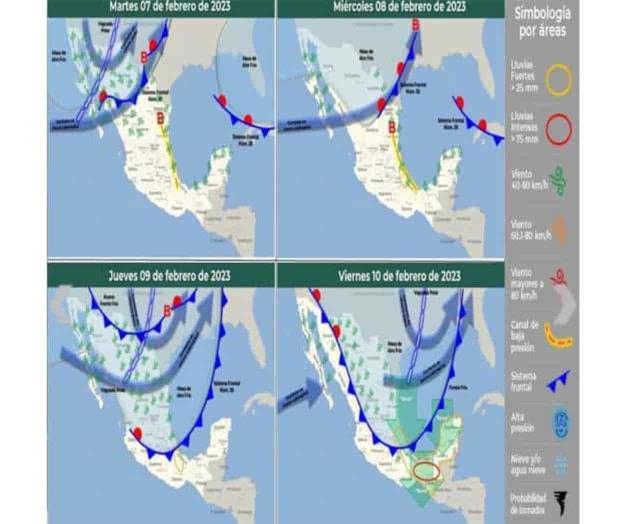 Pronostica Protección Civil nuevo descenso de temperatura