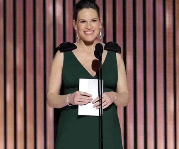 Hilary Swank muestra fotos en la recta final de su embarazo