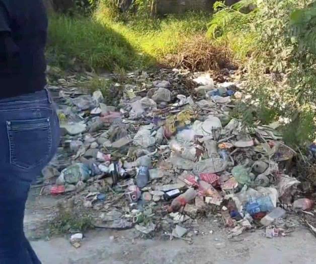 Habilitan basurero privado junto a sucursal bancaria Habilitan basurero privado junto a sucursal bancaria