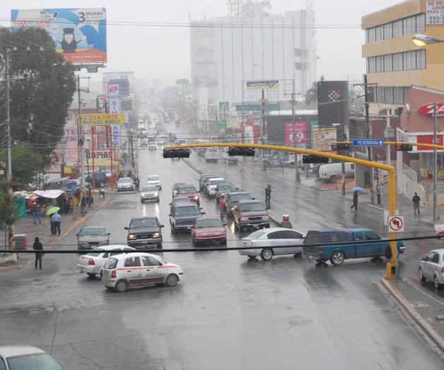Llegan frente frío y lluvias