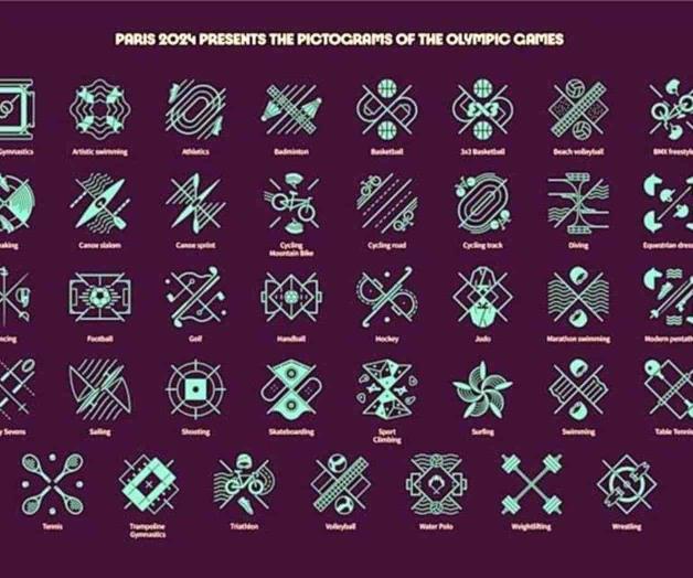 Presentan blasones para París 2024 Presentan blasones para París 2024