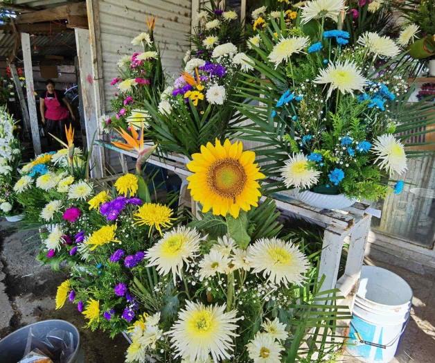 Flores listas para el 14 de febrero