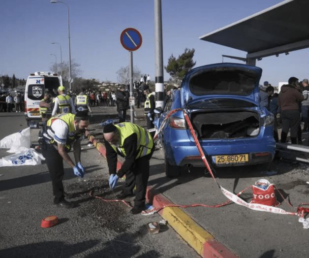 Israel: 2 muertos, 5 heridos en atropello de coche en Jerusalén Israel: 2 muertos, 5 heridos en atropello de coche en Jerusalén