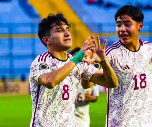 Golea México Sub 17 sin piedad a Curazao
