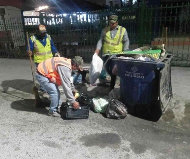 Limpian avenidas de Nuevo Progreso