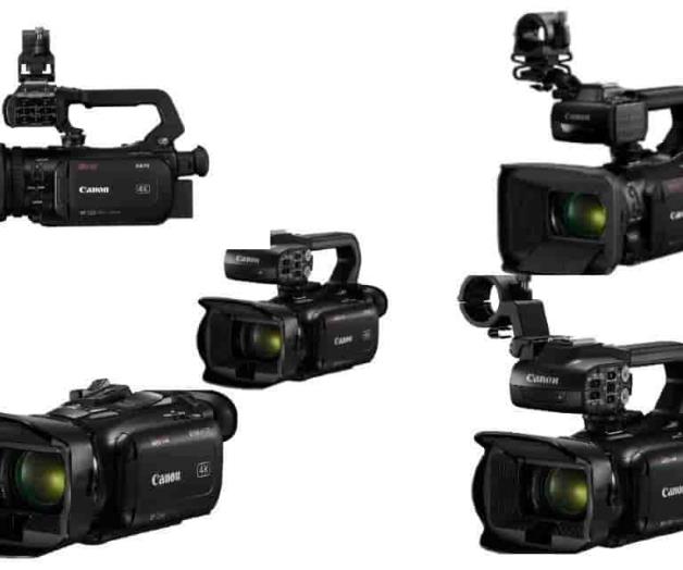 Canon lanza 5 cámaras para creadores de contenido