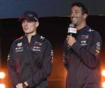 Max Verstappen le da la bienvenida a Daniel Ricciardo