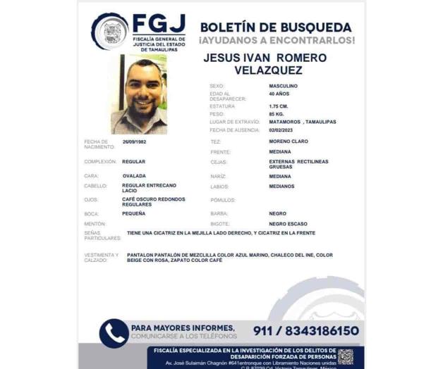 Difunde INE desaparición de supervisor electoral Difunde INE desaparición de supervisor electoral