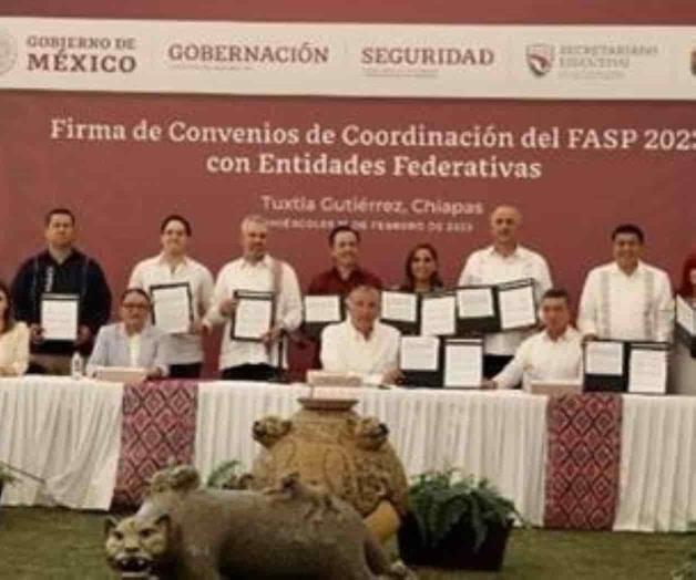 Recibirá Jalisco 343.9 mdp para seguridad Recibirá Jalisco 343.9 mdp para seguridad