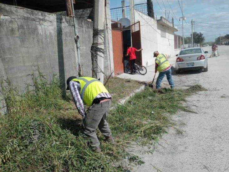 Realizan labores de limpieza en calles y avenidas Realizan labores de limpieza en calles y avenidas