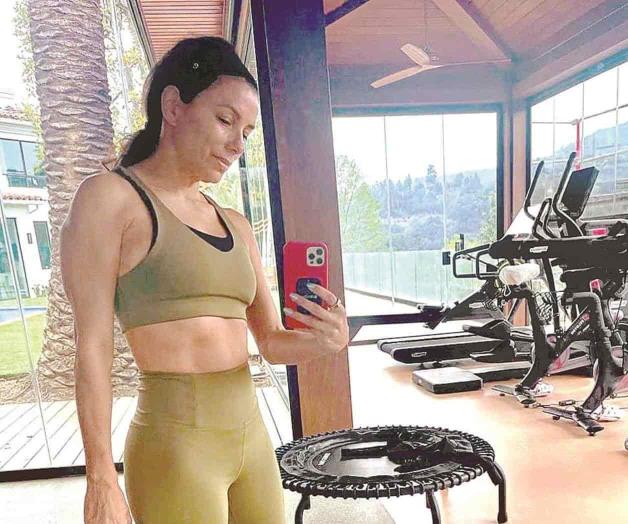 Demuestra cómo entrena su cuerpo