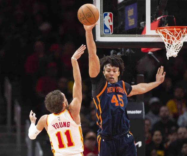 Knicks arrollan a Hawks Knicks arrollan a Hawks