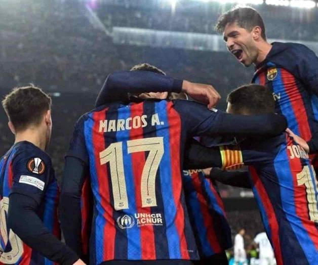 Rescata Barcelona empate ante el United en Europa League