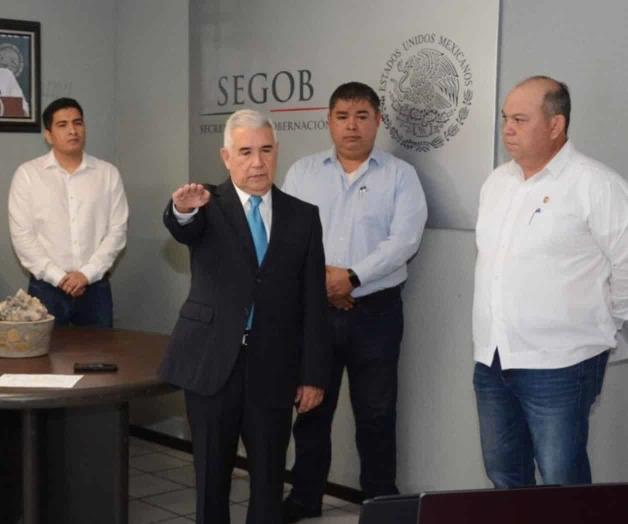 Felipe Garza Narváez, delegado de Segob