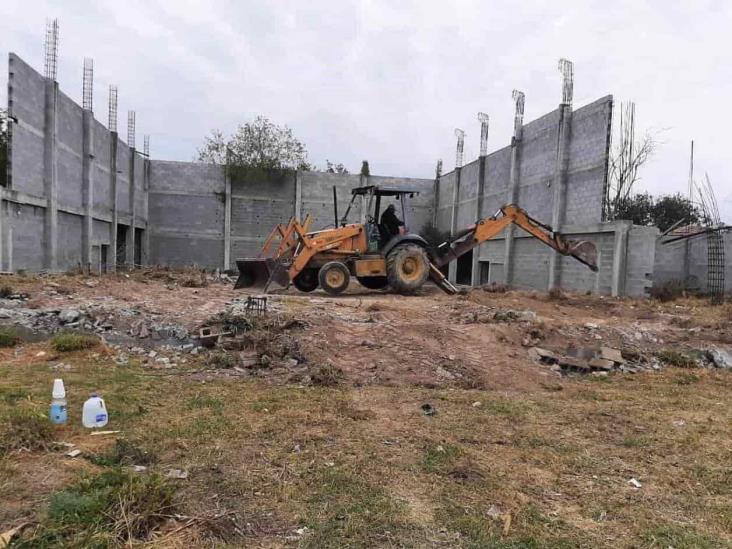 Inician las obras de banco de bienestar Inician las obras de banco de bienestar