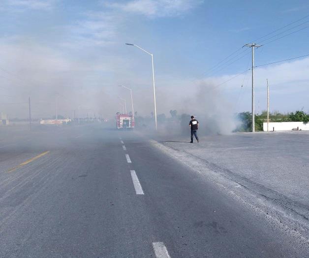 Quema de pastizales, sin control en Camargo