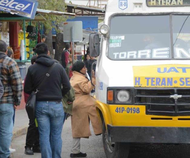 Bajo análisis aumento a tarifa de transporte público