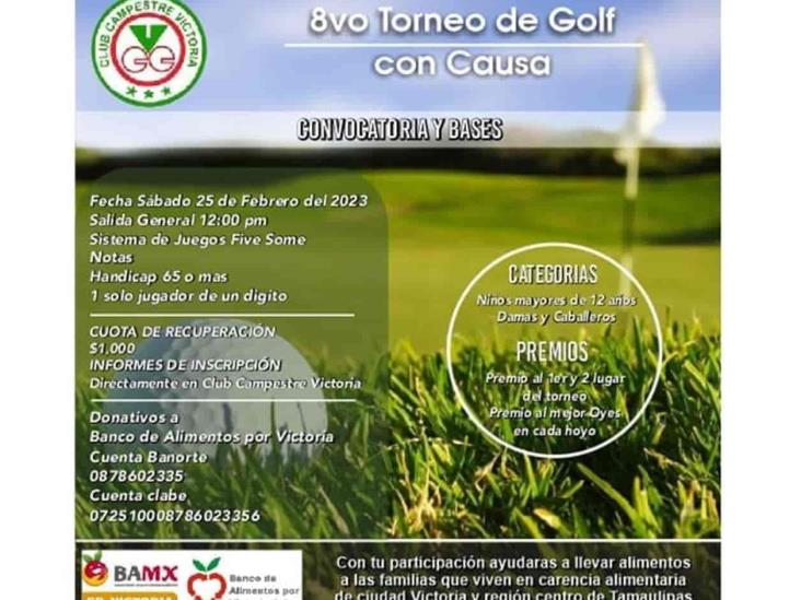Recaudan alimentos en torneo de Golf Recaudan alimentos en torneo de Golf