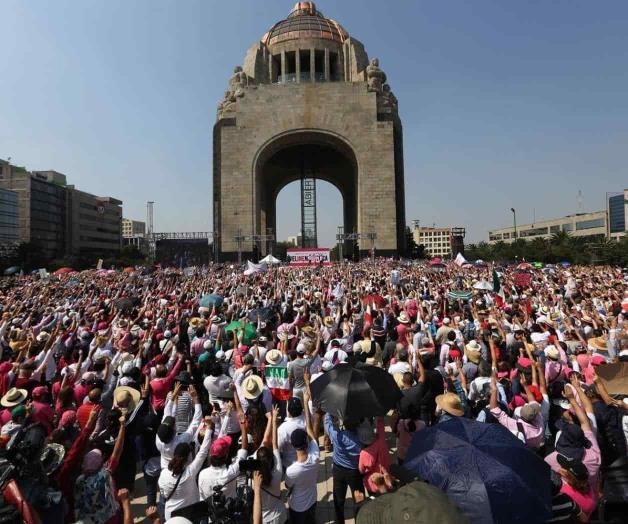 Afirman que habrá resguardo durante marcha por la democracia