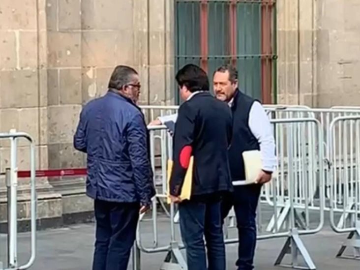 AMLO se reúne con Mario Delgado y Horacio Duarte AMLO se reúne con Mario Delgado y Horacio Duarte