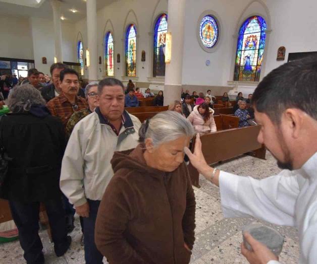 Llaman a tomar ceniza mañana