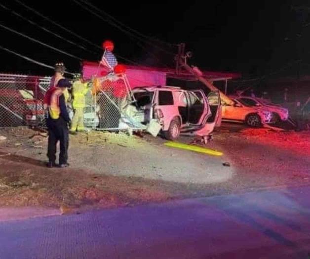 Choca contra una casa traficante de ilegales