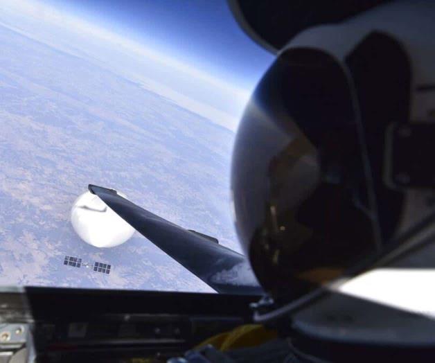 Pentágono difunde fotografía del globo espía chino
